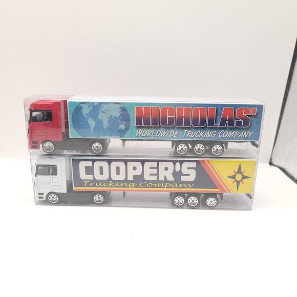 Swibco Trucking Company Toy Semi Truck Set of 10 New in package - Picture 3 of 13